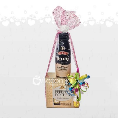 Mini Bayleis Con Caja De Ferrero x 4 A Domicilio En Cali
