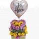 Dia del amor y la Amistad Arreglo floral en Cali Colombia