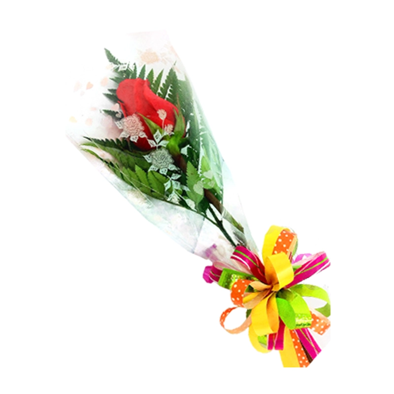 Rosa por unidad decorada a domicilio en Cali