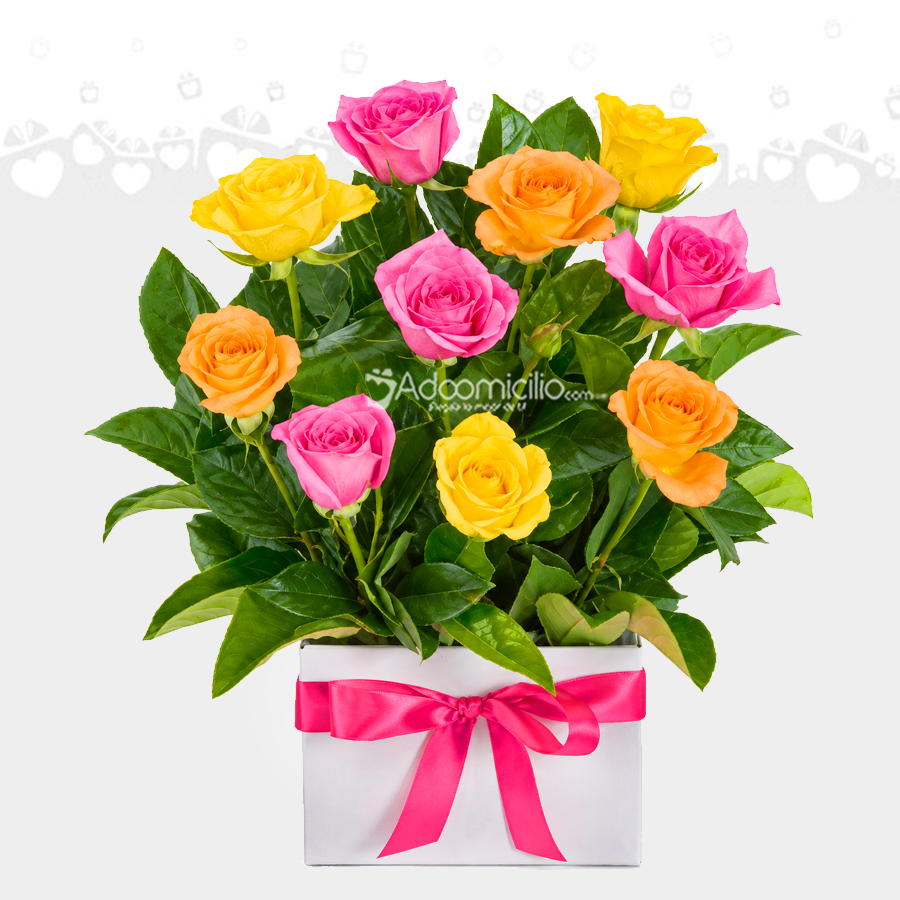 Rosas De Colores A Domicilio En Cali 