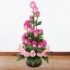 Arreglo Floral Bogotá  a domicilio en Bogota Espiral Magenta