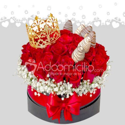 Arreglo Floral Mi Princesa Para San Valentín A Domicilio En Medellín Pedido Con 1 Día De Anticipación 