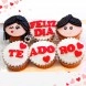 Cupcakes Te Adoro Caritas San Valentin Pedido Con Dos Dias De Anticipación A Domicilio En Medellin
