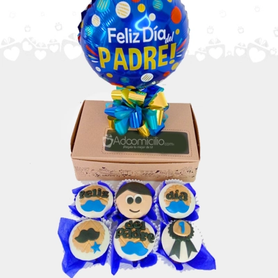 Cupcakes X6 Para El Día Del Padre A Domicilio En Popayán Pedido Con Un Día De Anticipación 