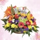 Arreglo Floral Mixto Con Chocolates Para El Día De La Madre A Domicilio En Bogotá Pedido Con Un Día De Anticipación 