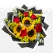 Bouquet De Girasoles Y Rosas A Domicilio En Pereira Pedido Con Un Día De Anticipación 