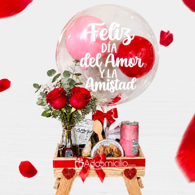 Desayuno Sorpresa Con Rosas Para Amor Y Amistad A Domicilio En Barranquilla Pedido Con Un Día De Anticipación