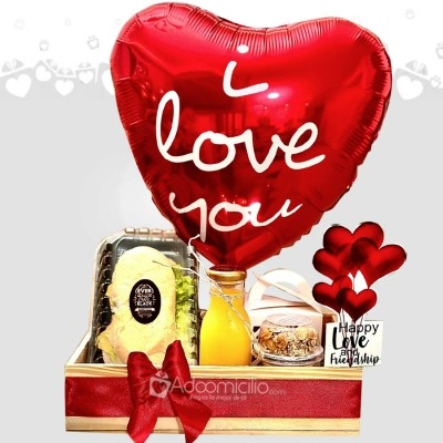 Desayuno Sorpresa Para Amor Y Amistad A Domicilio En Barranquilla Pedido Con 1 Dia De Anticipacion