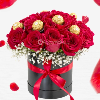 Rosas Con Chocolates Para Amor Y Amistad A Domicilio En Barranquilla 