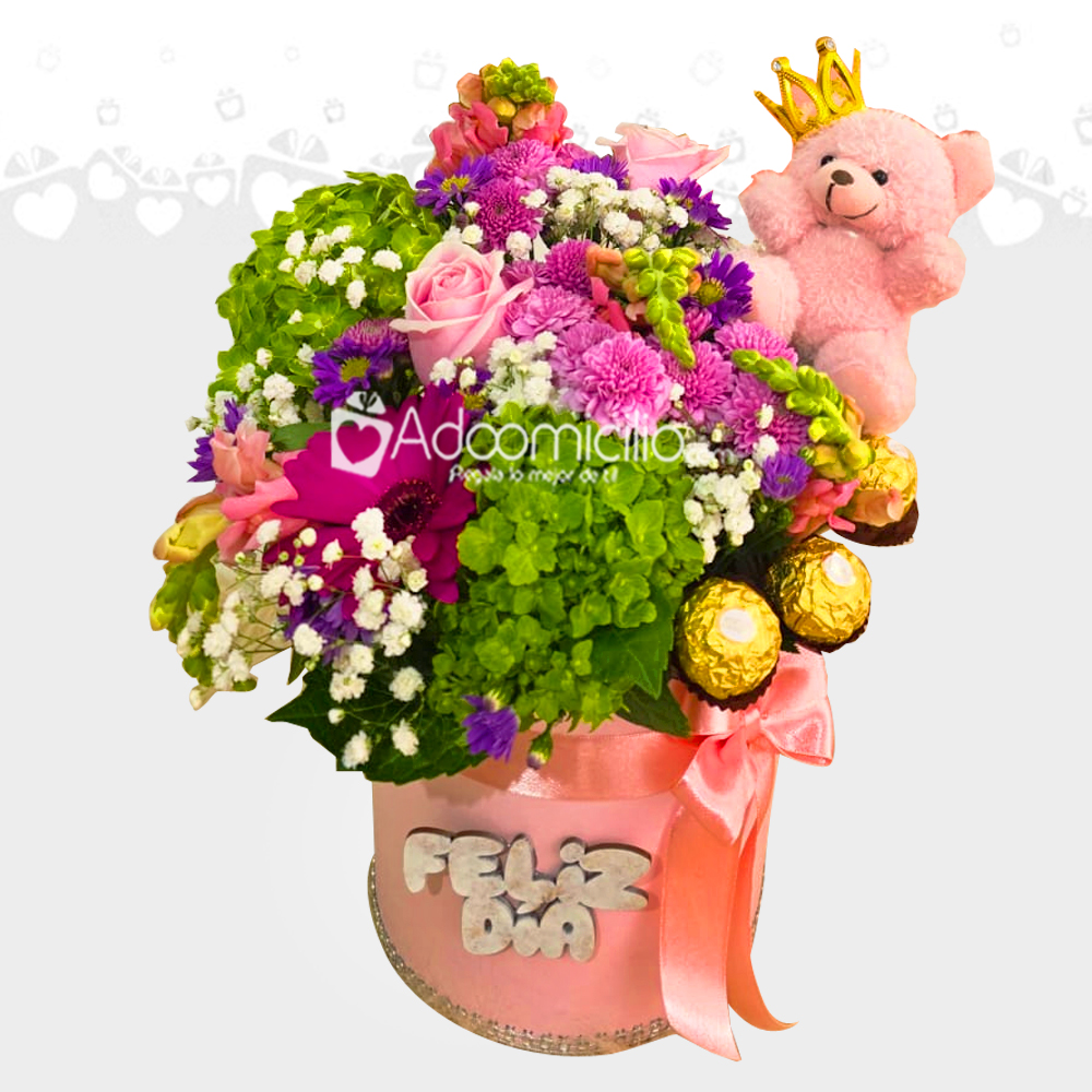 Arreglo Floral Mixto Para El Día De La Mujer A Domicilio En Manizales 