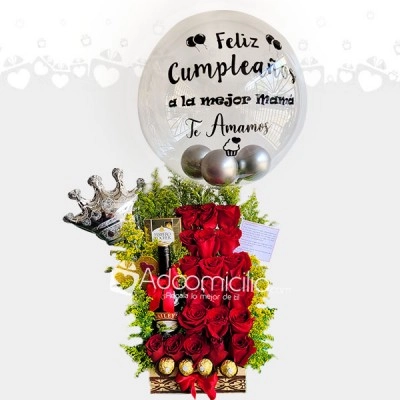 Arreglo de Rosas Para Amor Y Amistad My Princess Regalos a Domicilio en Cali Pedido con un dia de Anticipado