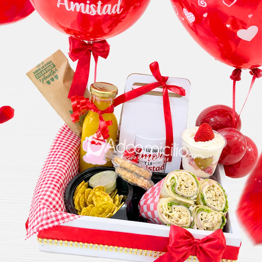 Desayuno Sorpresa Para El Día De Amor Y Amistad A Domicilio En Cali Pedido Con Un Día De Anticipación