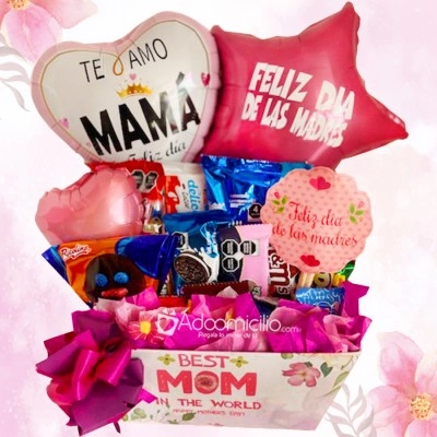Regalo Con Dulces Para El Día De Las Madres A Domicilio En CDMX Pedido Con Un Día De Anticipación 