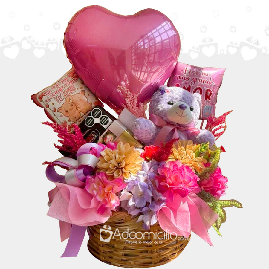 Flores Para Conquistar Con Peluche A Domicilio En CDMX Pedido Con Un Día De Anticipación 