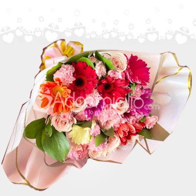 Bouquet De Flores Mixtas Para Mamá A Domicilio en Cali 