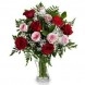 Florero x12 Rosas Rojas y Rosadas A Domicilio En Cali 