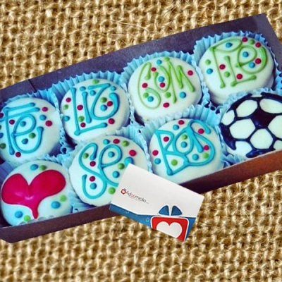 Regalos de cumpleaños, Alfajores en Cali Caja x 8 Pedido Con Un Día De Anticipación